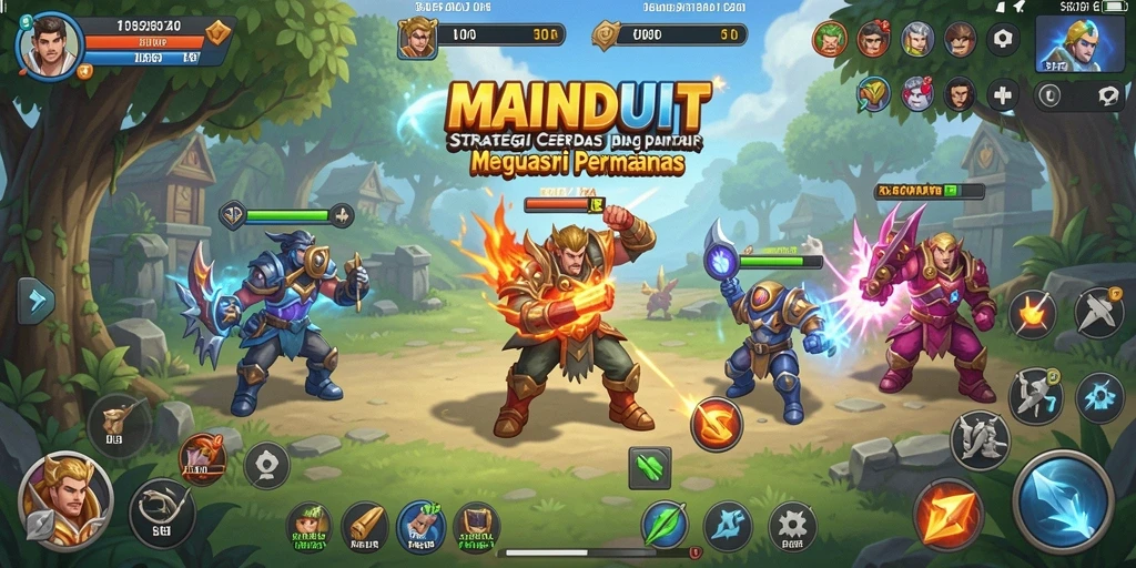 Tampilan gameplay <strong>MAINDUIT</strong> yang menarik dalam genre strategi.