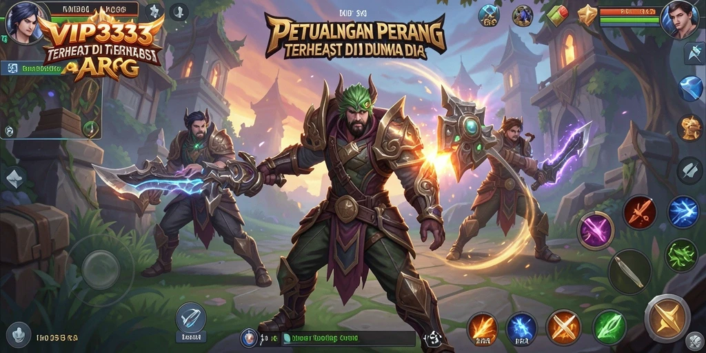 Tangkapan layar gameplay <strong>VIP333</strong> menampilkan pertarungan epik dengan grafis menawan.